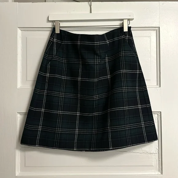 Loft NWT Plaid Skirt - Picture 1 of 5